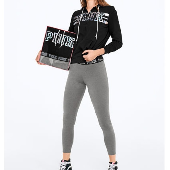 pink sweater and leggings set